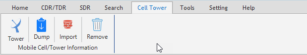 CDR Data Analysis Search Cell Tower